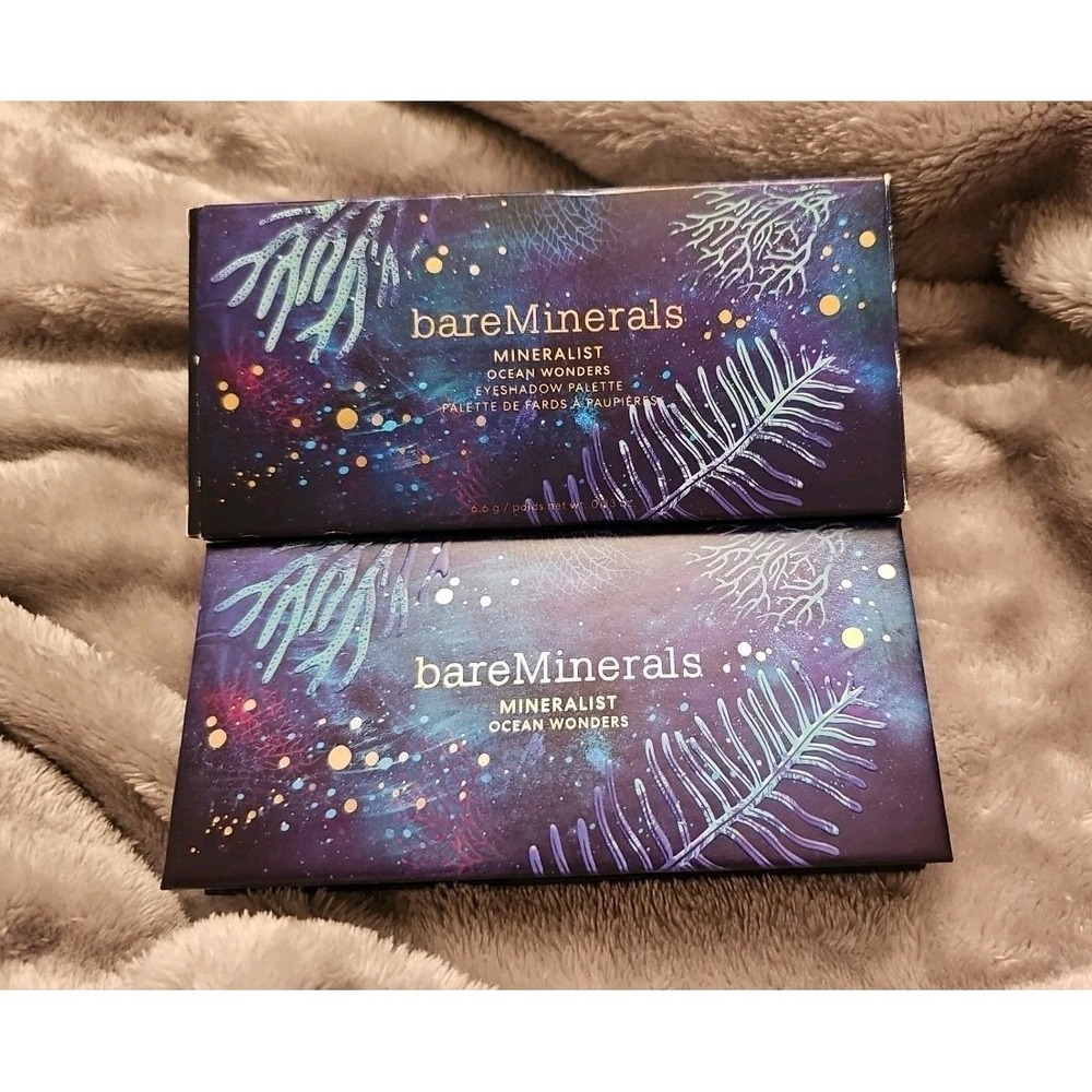 BareMinerals Mineralist Ocean Wonders Eyeshadow Palette .23 oz New in Box
